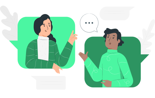 illustration chat